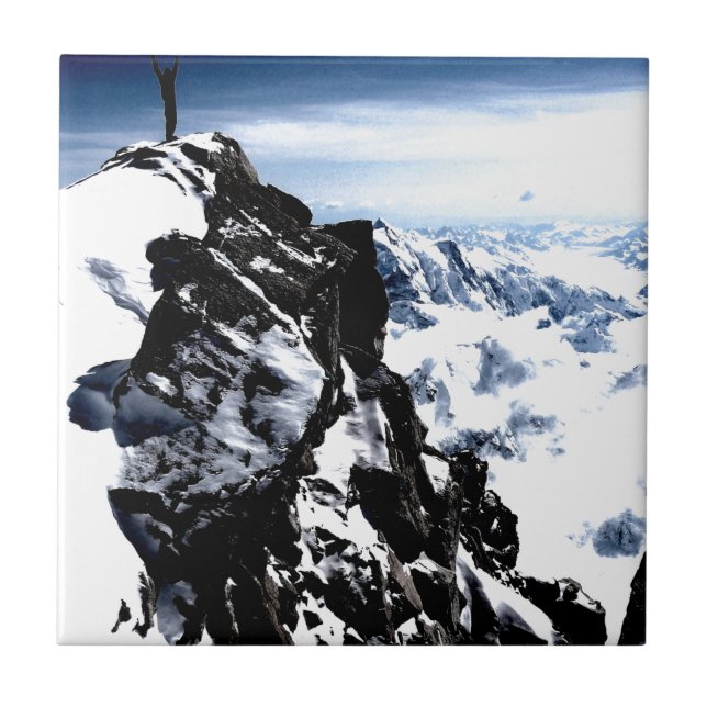 Inverno da neve do alpinismo (Frente)