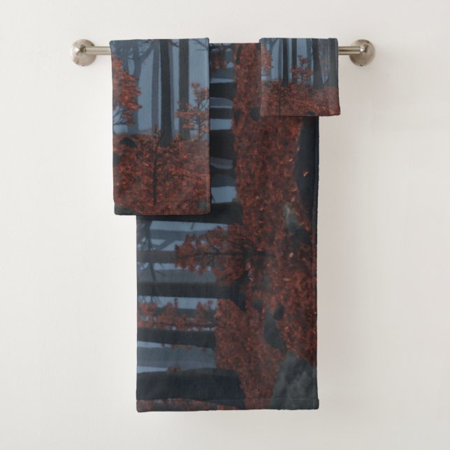 Inverno deixa toalha de banho (Insitu)