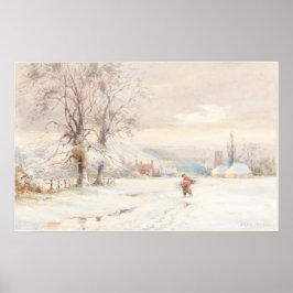 Inverno - Joseph Rubens Powell Fine Art Poster