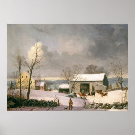 Inverno no país - GH Durrie Fine Art Poster