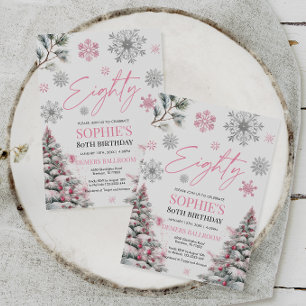 Inverno Oitavo Convite de Aniversário, Inverno Ros