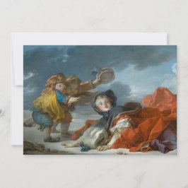 Inverno por Jean-Honore Fragonard