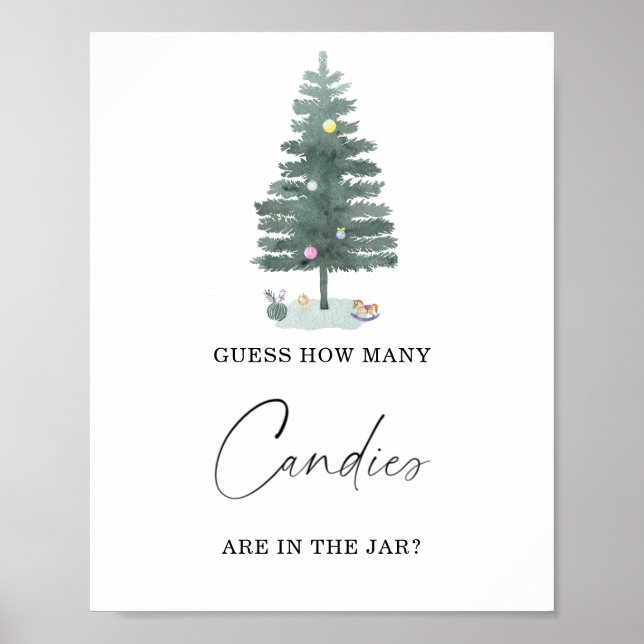 Inverno quantas canetas Poster (Frente)