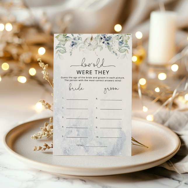 Inverno Quantos anos eles tinham no jogo do chá de (Criador carregado)