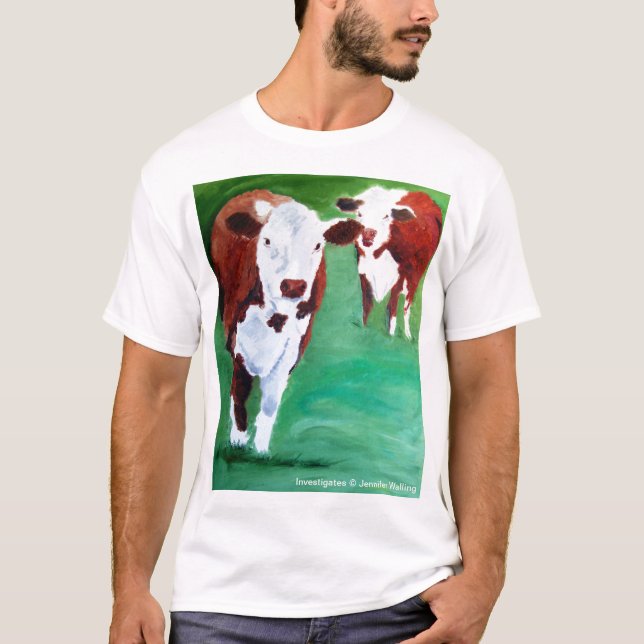 Investiga a camiseta (Frente)