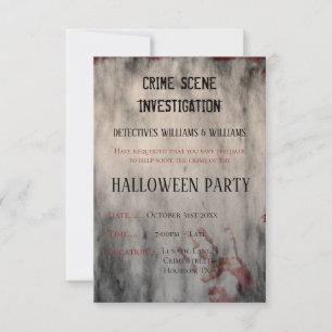 Investigação da Cena do Crime Halloween Salvar a D