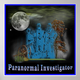 investigador paranormal poster