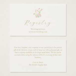 Invólucro do Registro de Casamento de Flores Selva