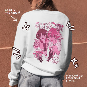 Io e Milo Little Pickle Town (Ver Branco) Camiseta