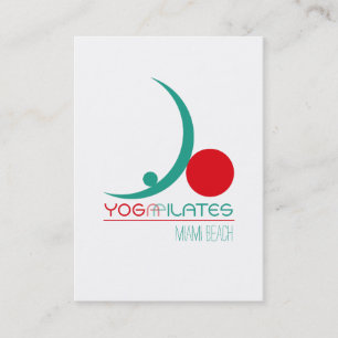 Ioga Pilates - cartão de visita