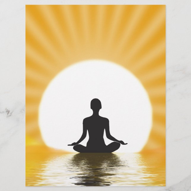 Iogue meditando (Frente)