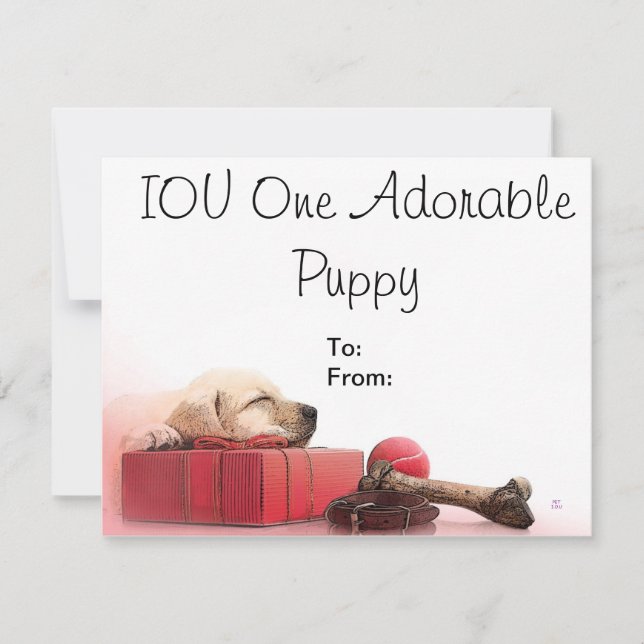 IOU One Adorable Puppy (Frente)
