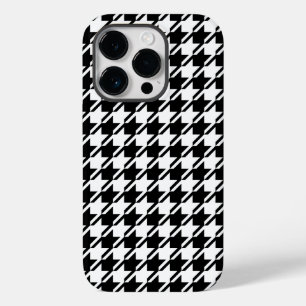 iPhon com gabinete de padrão Rpt preto+branco