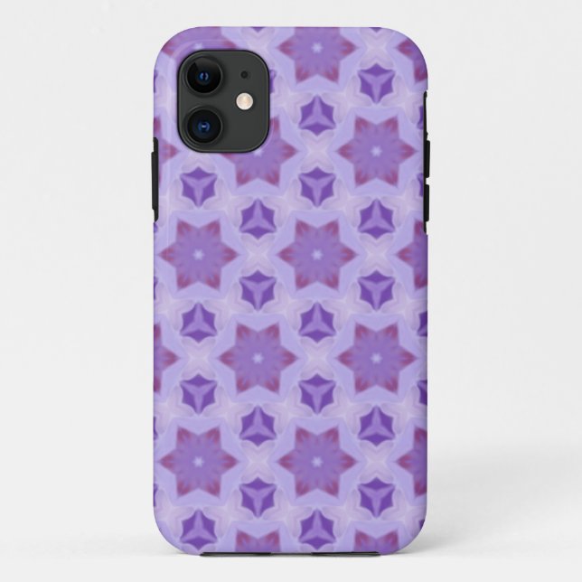 iPhone 11 Capa para iPhone5 Purple Stars (Verso)