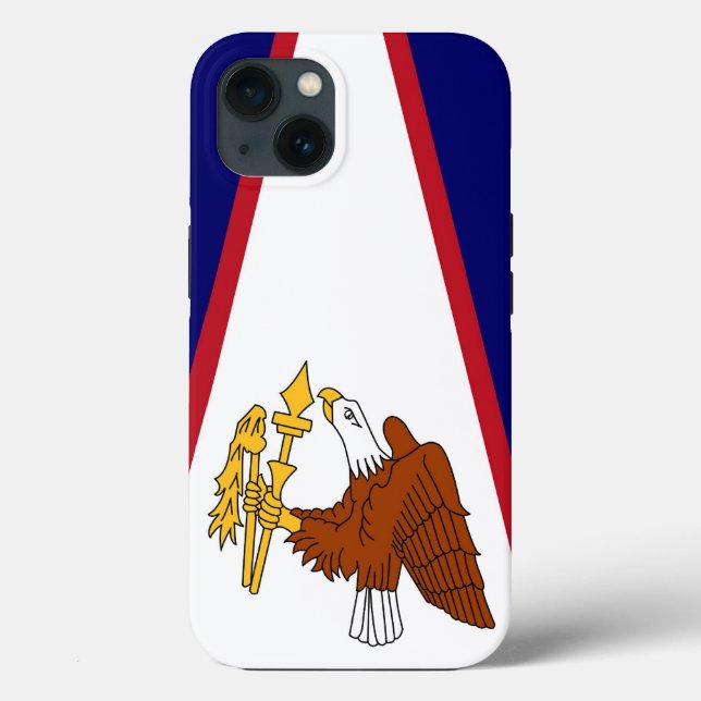 iPhone 13 Case-Mate, bandeira Samoa Americana (Verso)