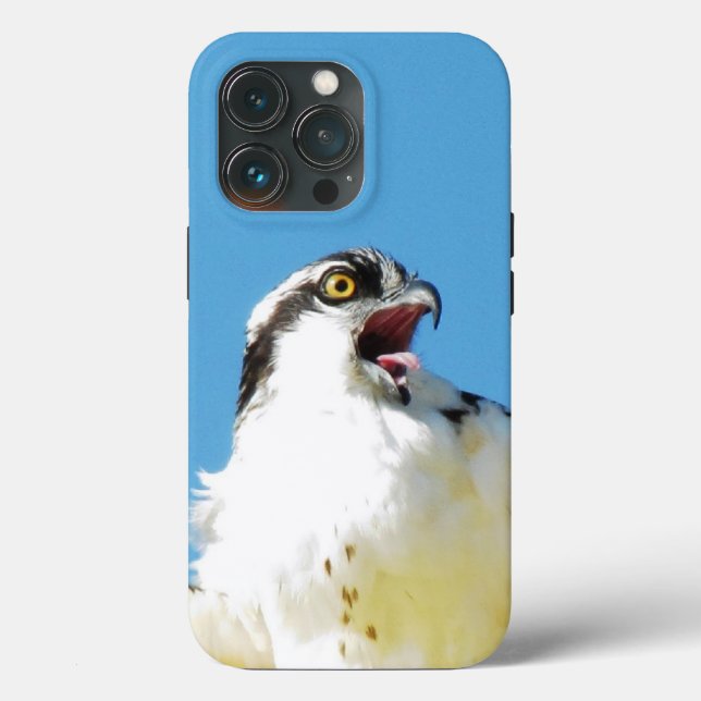 iPhone 13 Pro Screaming Osprey Case (Verso)
