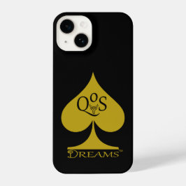 iPhone 14 Capa de telefone Rainha de Espadas Femdo