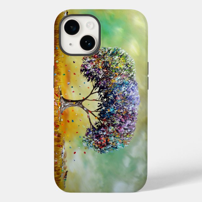 Iphone 14 Case Nature Art Design (Verso)