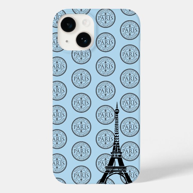 iPhone 14 Case-Passport To Paris (Verso)