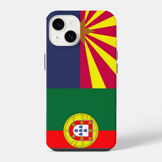 iPhone 14 Português na Capa de telefone da Arizona (Verso)