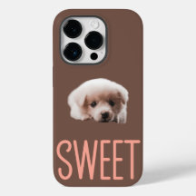 iPhone 14 Pro Capas Sweet Puppy e Brown Design