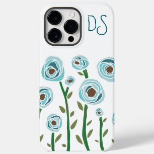 iPhone 14 Pro com microfone floral máx.
