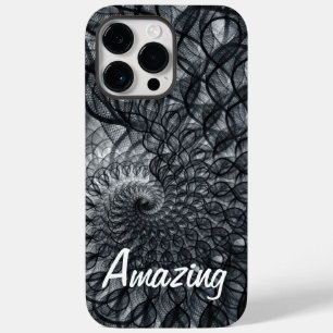iPhone 14 Pro Max Capas Abstrato pretas