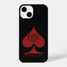 iPhone 14 Rainha de Espadas Capa de telefone BBC V