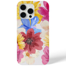 iPhone 15 Pro Floral multicolorida