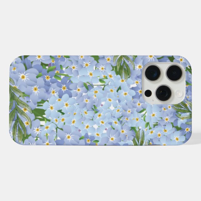 Iphone 15 pro max floral Capa de telefone (Verso Horizontal)