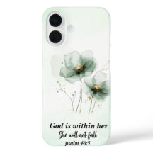 Iphone 16 case, Biblical phrase