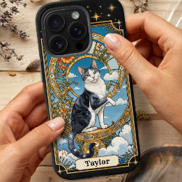 iPhone 16 Pro Personalizado com Placa Tarot Cat