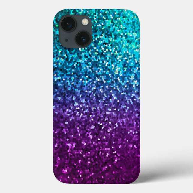 iPhone 6 Case Tough Mosaic Sparkley Textura (Verso)