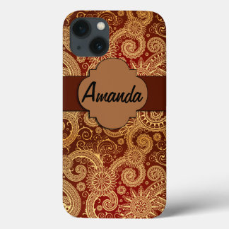 iPhone 6, Xtreme Monograma Duplo Mala Marrom