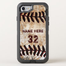 Capas de telefone de beisebol Otterbox Tough perso