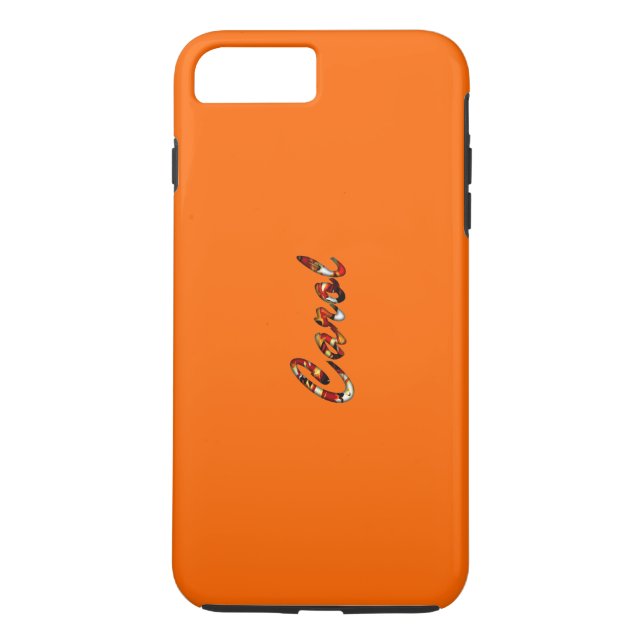 iPhone, Case-Mate Capa Orange Tough Style para iPhone 7 Plus para Ca (Verso)