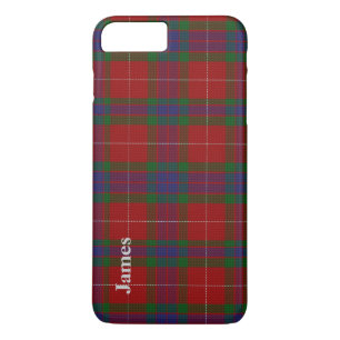 Capa iPhone 8 Plus/7 Plus Capa para iPhone 7 Plus Clan Fraser Tartan Plaid