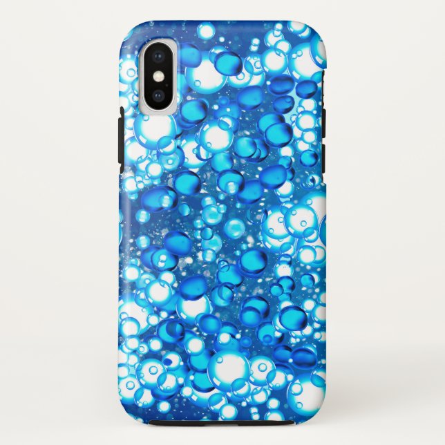 iPhone, Case-Mate Imagem de bolhas para o Apple iPhone X, Capa de te (Verso)