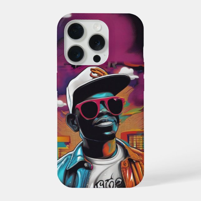 Iphone Case - Street graffiti art RAP and Hip Hop (Verso)