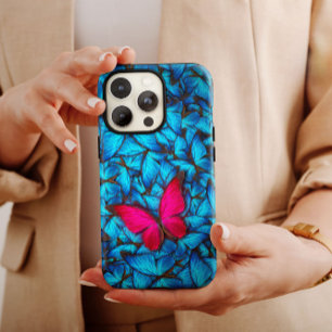 iPhone com Borboleta Rosa Grande   iPhone 13 borbo