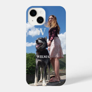 iPhone da Apple Monograma Personalizado X 11 12 13