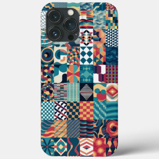 iPhone da Colagem de Grade Artística / iPad case