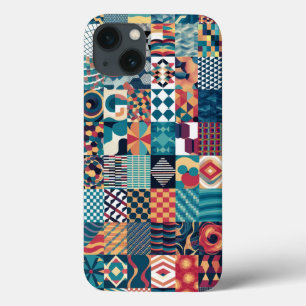 iPhone da Colagem de Grade Artística / iPad case