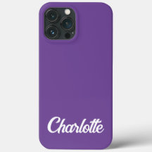 iPhone do Monograma Elegante Clássico Personalizad