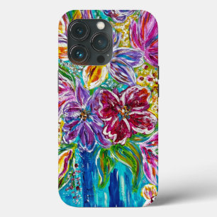 iPhone Floral Azul / iPad case