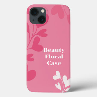 iPhone floral de beleza / iPad case