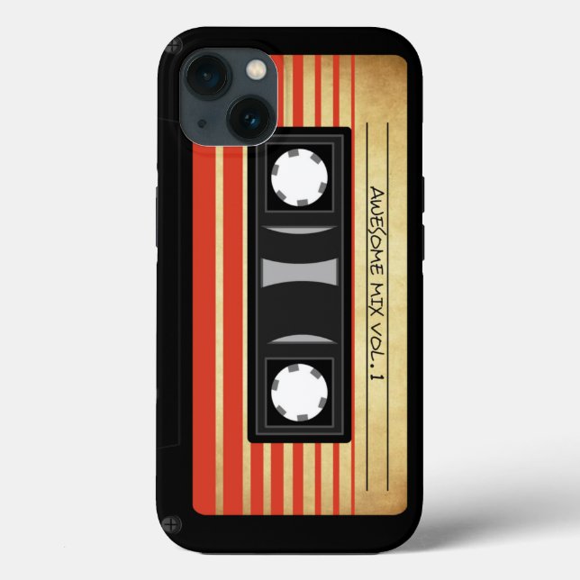 iPhone / iPad case Cassette Classic Mix Volume 1 (Verso)
