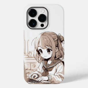 iPhone/ iPad da Menina de Animação Bonita