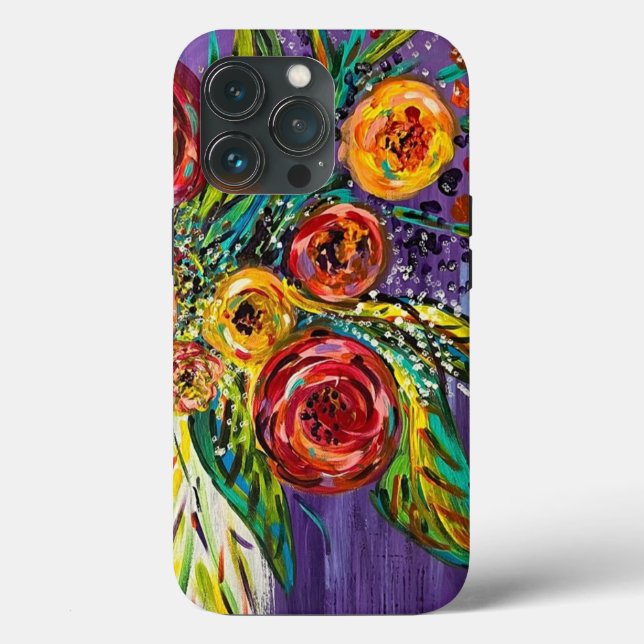 iPhone / iPad Detalhado Floral (Verso)