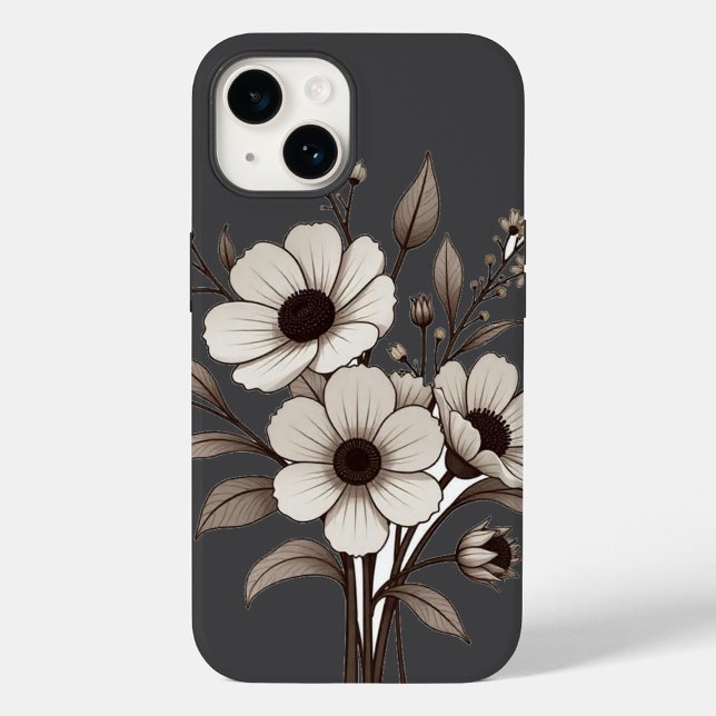 iPhone/iPad do Buquê de Flor (Floral design illustration iPhone case!)
